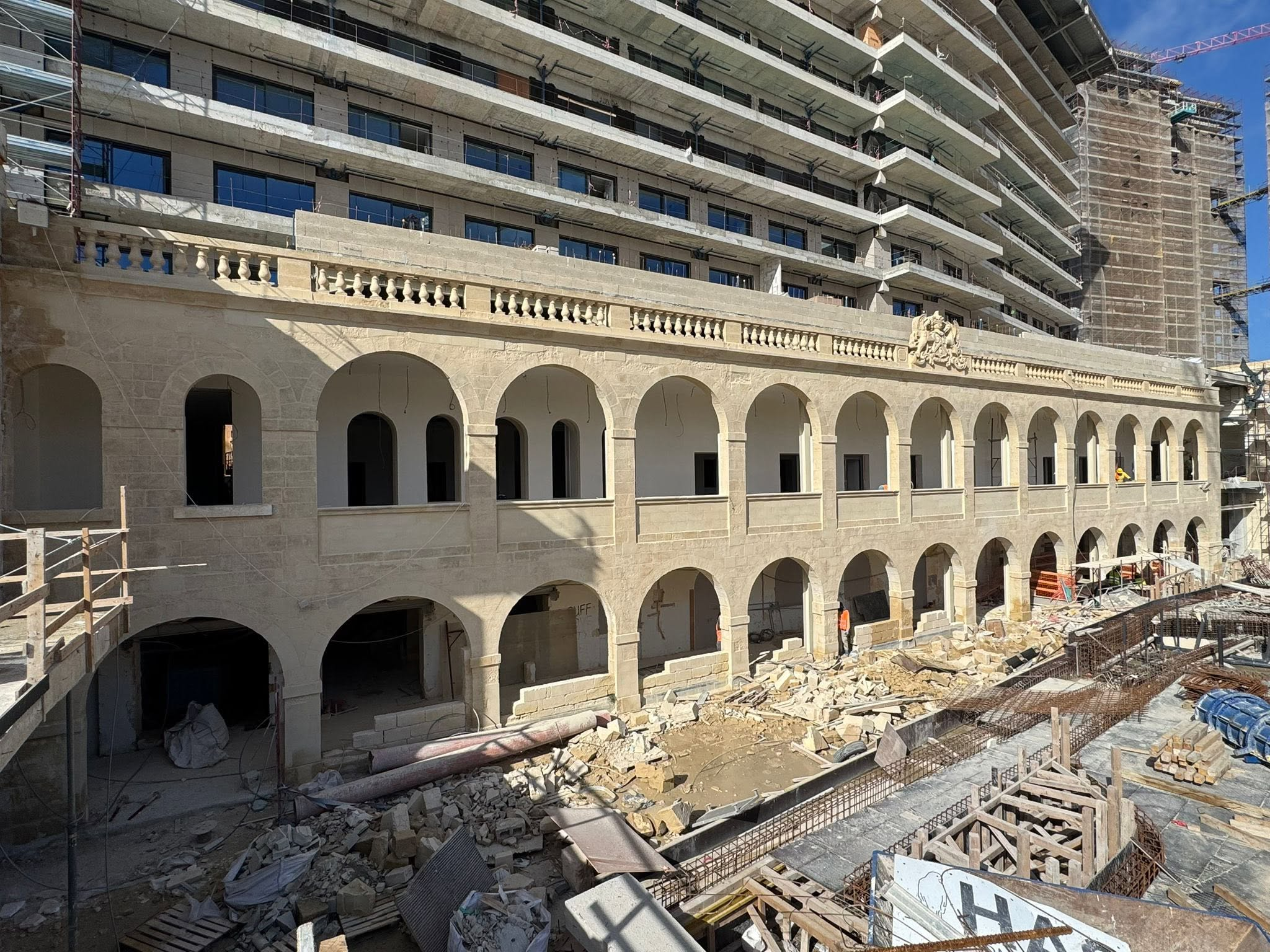 V&M Contracting restoration and construction project