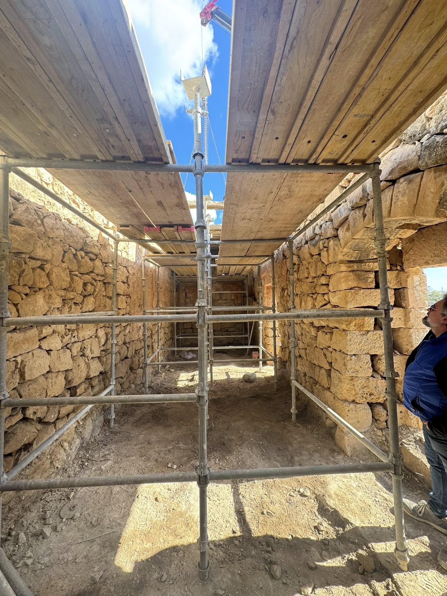 V&M Contracting restoration and construction project